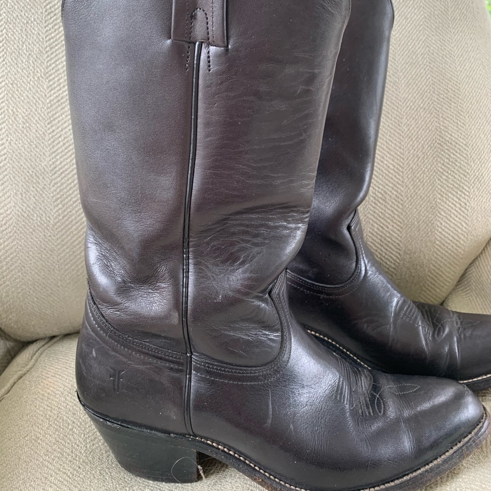 Black Cowboy Boot